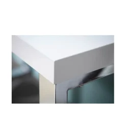 Invicta Interior Biurko White Desk 160 cm białe