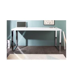 Invicta Interior Biurko White Desk 160 cm białe