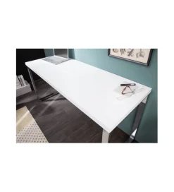 Invicta Interior Biurko White Desk 140 cm białe