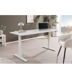 Invicta Interior Biurko WHITE DESK 140 cm białe