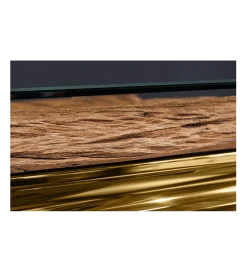 Invicta Interior Blat do stołu MODERN BAROCK BARRACUDA 200 cm drewno teak
