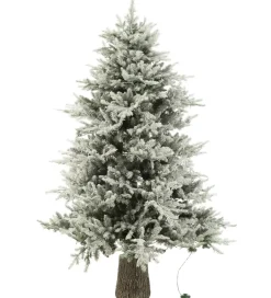 J-Line Choinka sztuczna 3000 Led sztuczny śnieg XAMS 210 cm biała