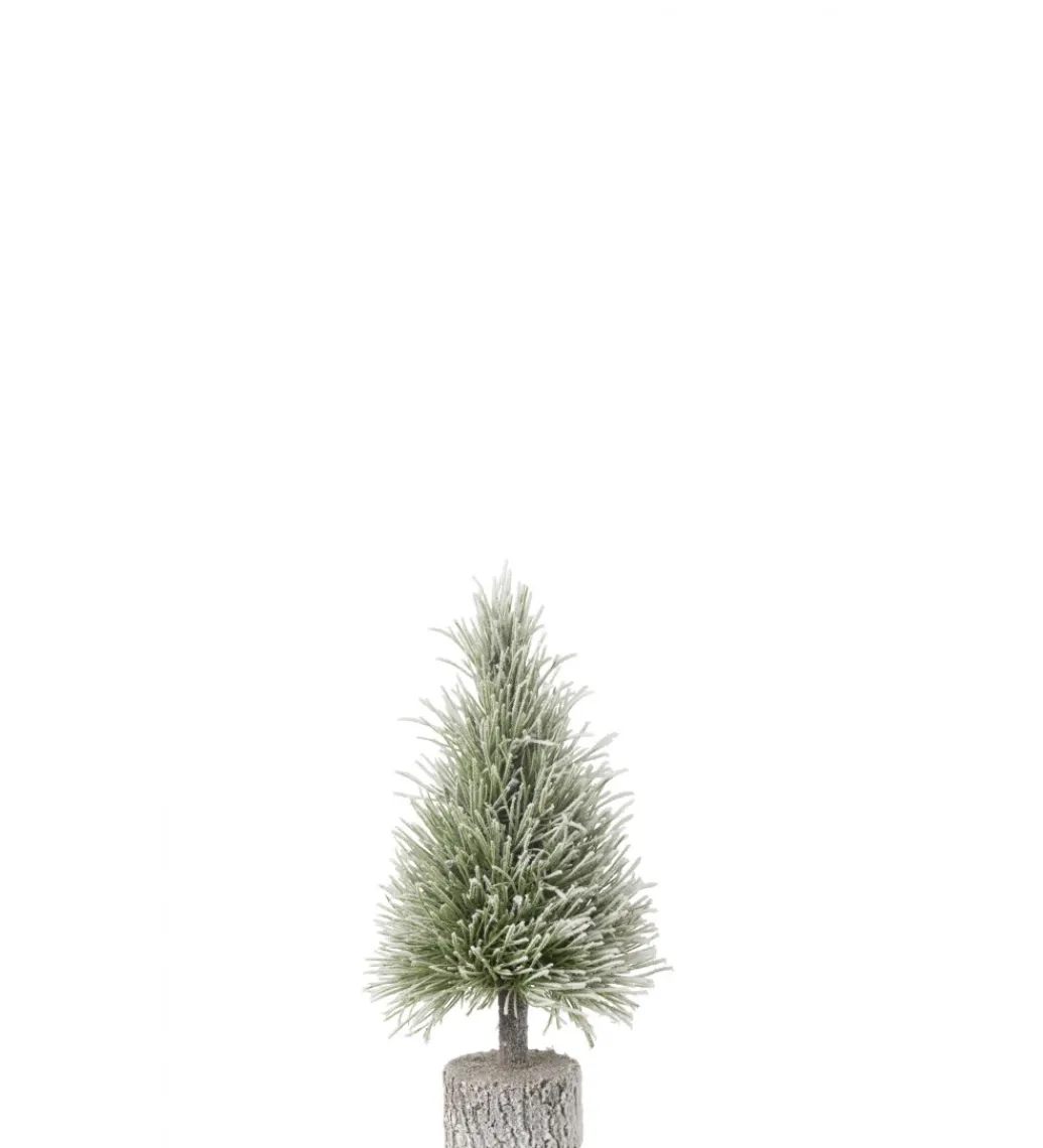 J-Line Choinka XMAS LED 36 cm zielona ośnieżona