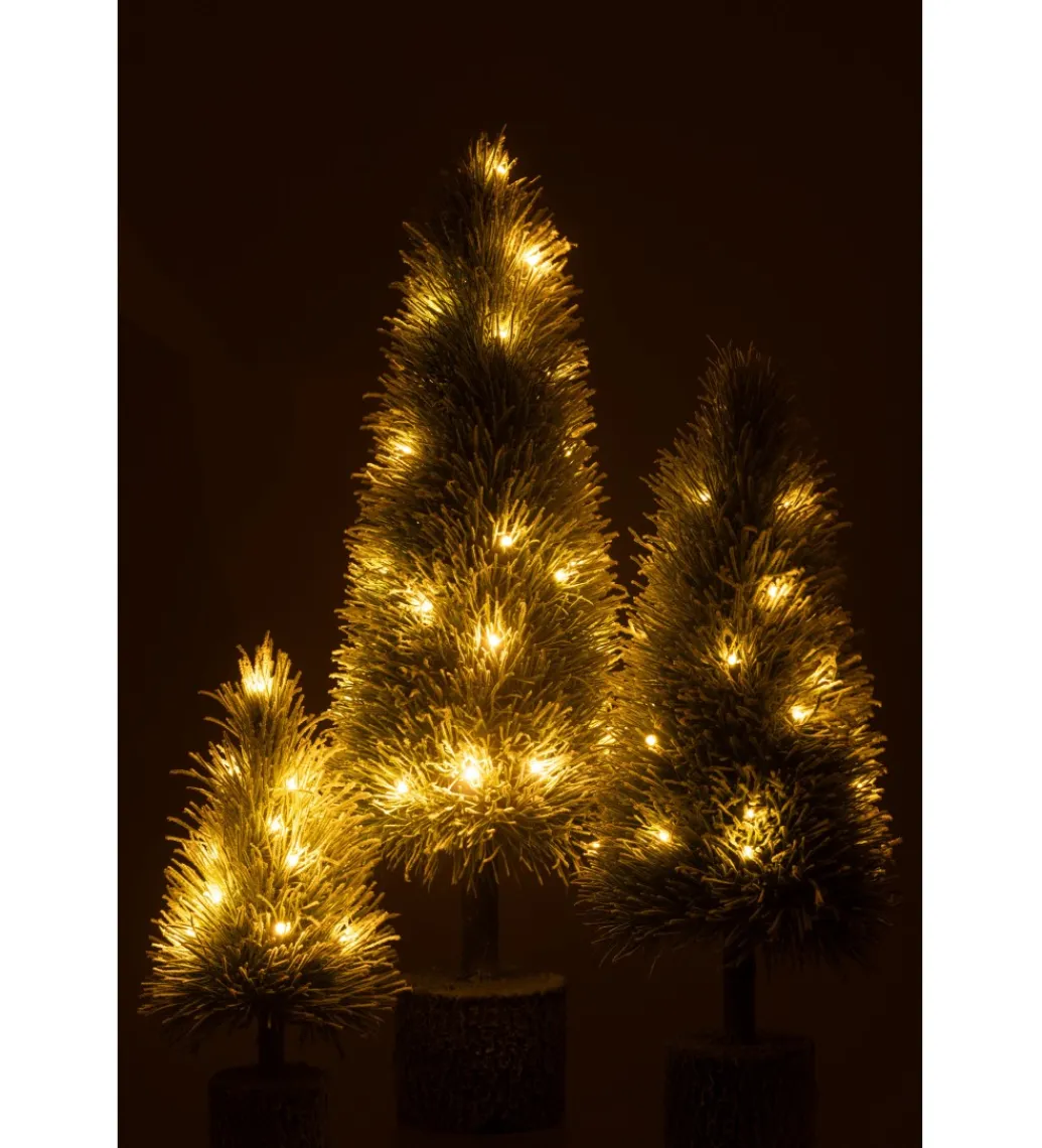 J-Line Choinka XMAS LED 60 cm zielona ośnieżona
