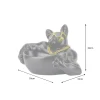 Invicta Interior Dekoracja misa BULLDOG 30 cm czarna