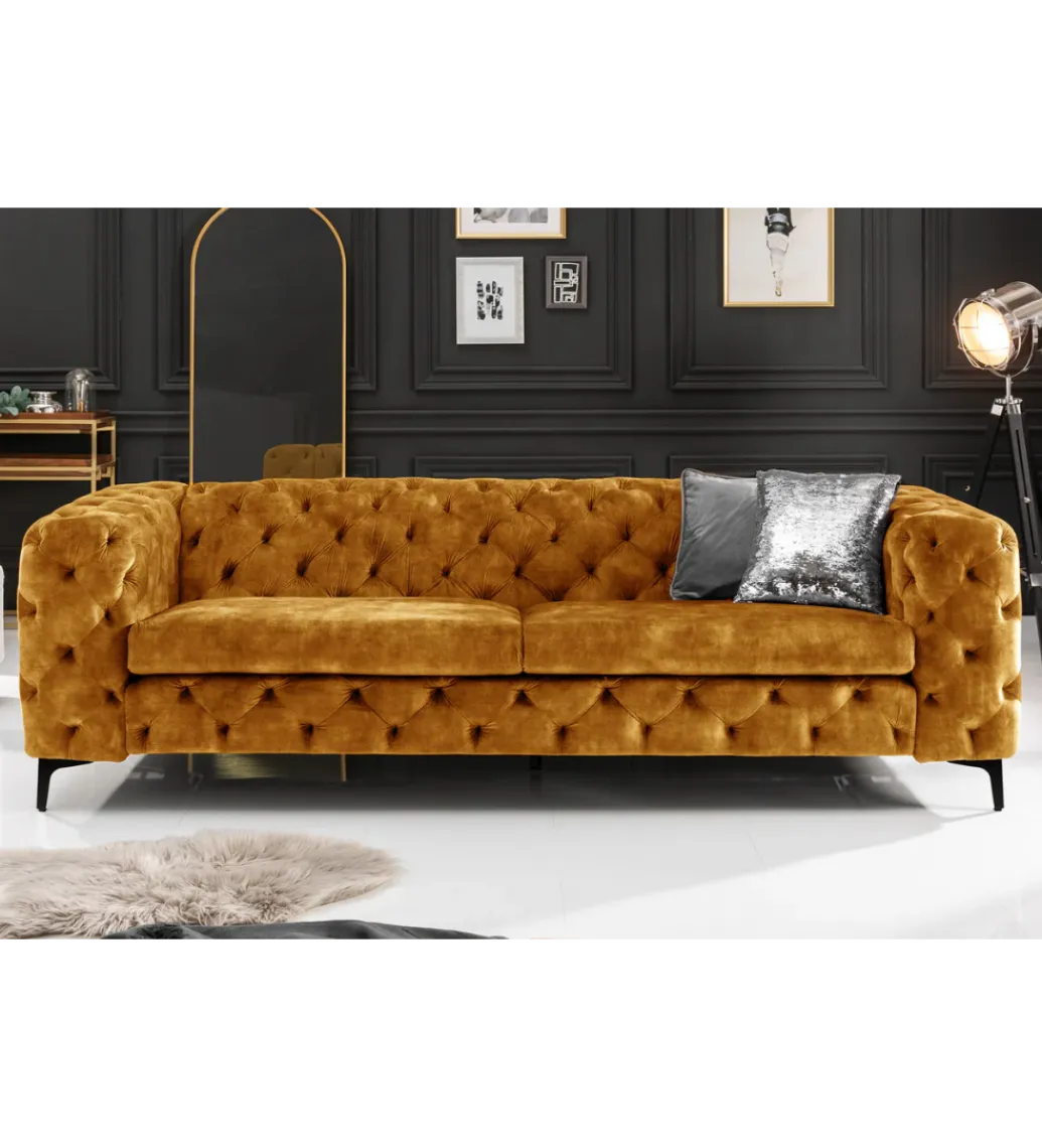 Invicta Interior dokonczyc Sofa POKIN 146 cm Beżowy