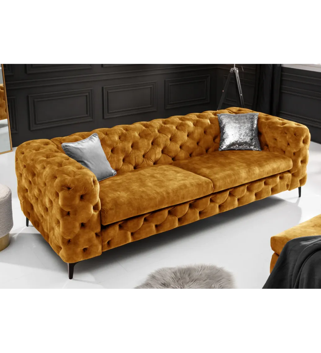 Invicta Interior dokonczyc Sofa POKIN 146 cm Beżowy