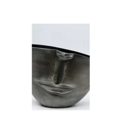 KDesign Doniczka Half face 31 cm antracytowy