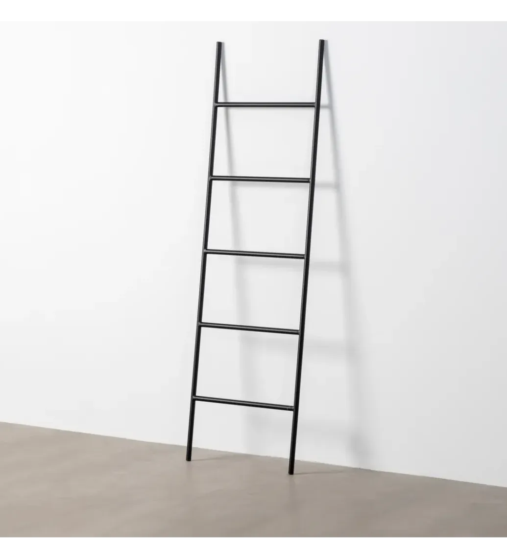 Zona-Design Drabina na ręczniki RACKYNY 165 cm czarna