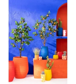 J-Line Drzewko sztuczne ORANGE 130 cm