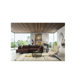 KDesign Dywan Abstract 240 cm x 170 cm szaro -żółty