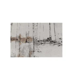 KDesign Dywan Abstract 240 cm x 170 cm szaro -żółty