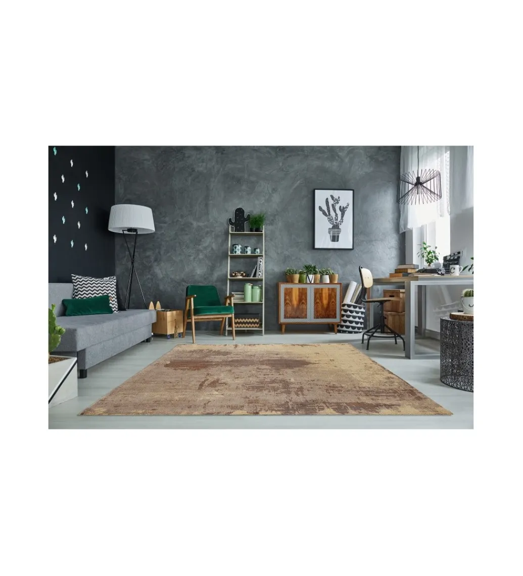 Invicta Interior Dywan Batik 240 cm x 160 cm brązowy piasek