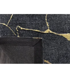 Invicta Interior Dywan MARBLE 160 x 240 cm czarno złoty