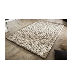 Invicta Interior Dywan Organic 200 cm x 120 cm szary filcowy