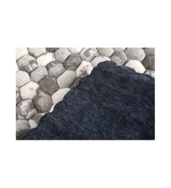 Invicta Interior Dywan Organic 200 cm x 120 cm szary filcowy