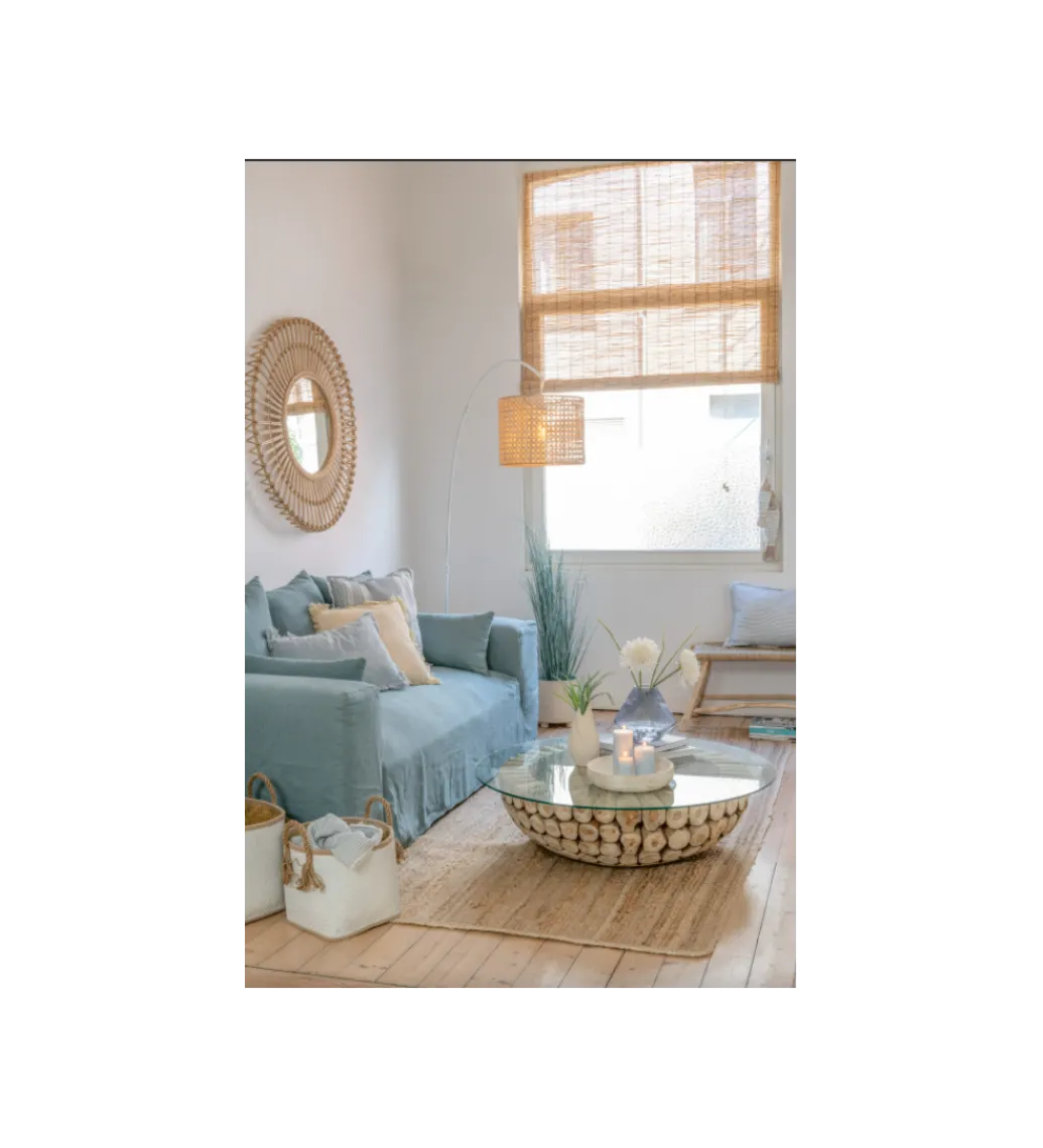 J-Line Dywan Rectangle Juta 200 cm x 300 cm naturalny