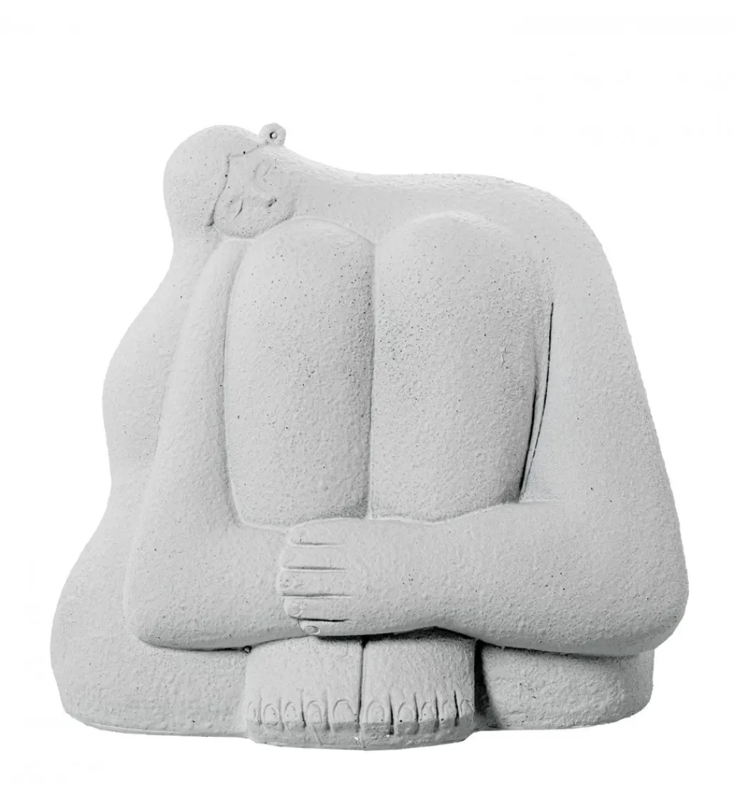 Exclusivas Figurka ABSTRACT 18 cm ceramika biała