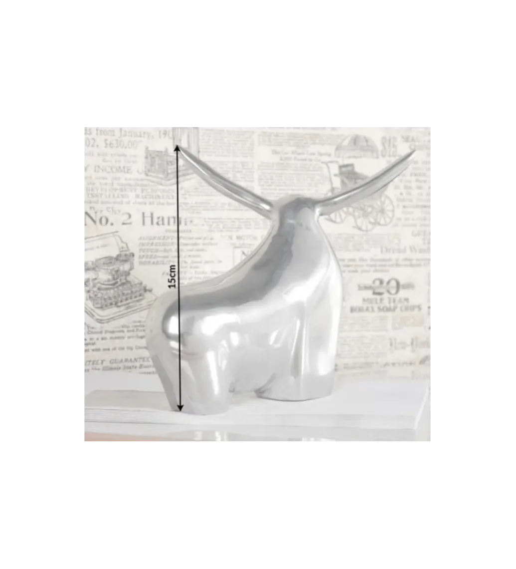 Invicta Interior Figurka Big Bull Aluminiowa