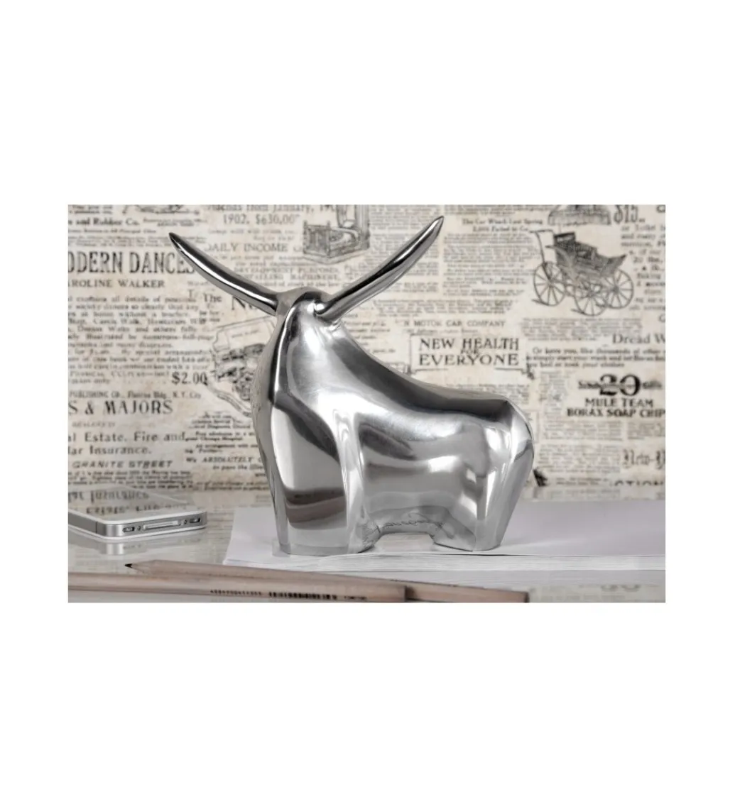 Invicta Interior Figurka Big Bull Aluminiowa