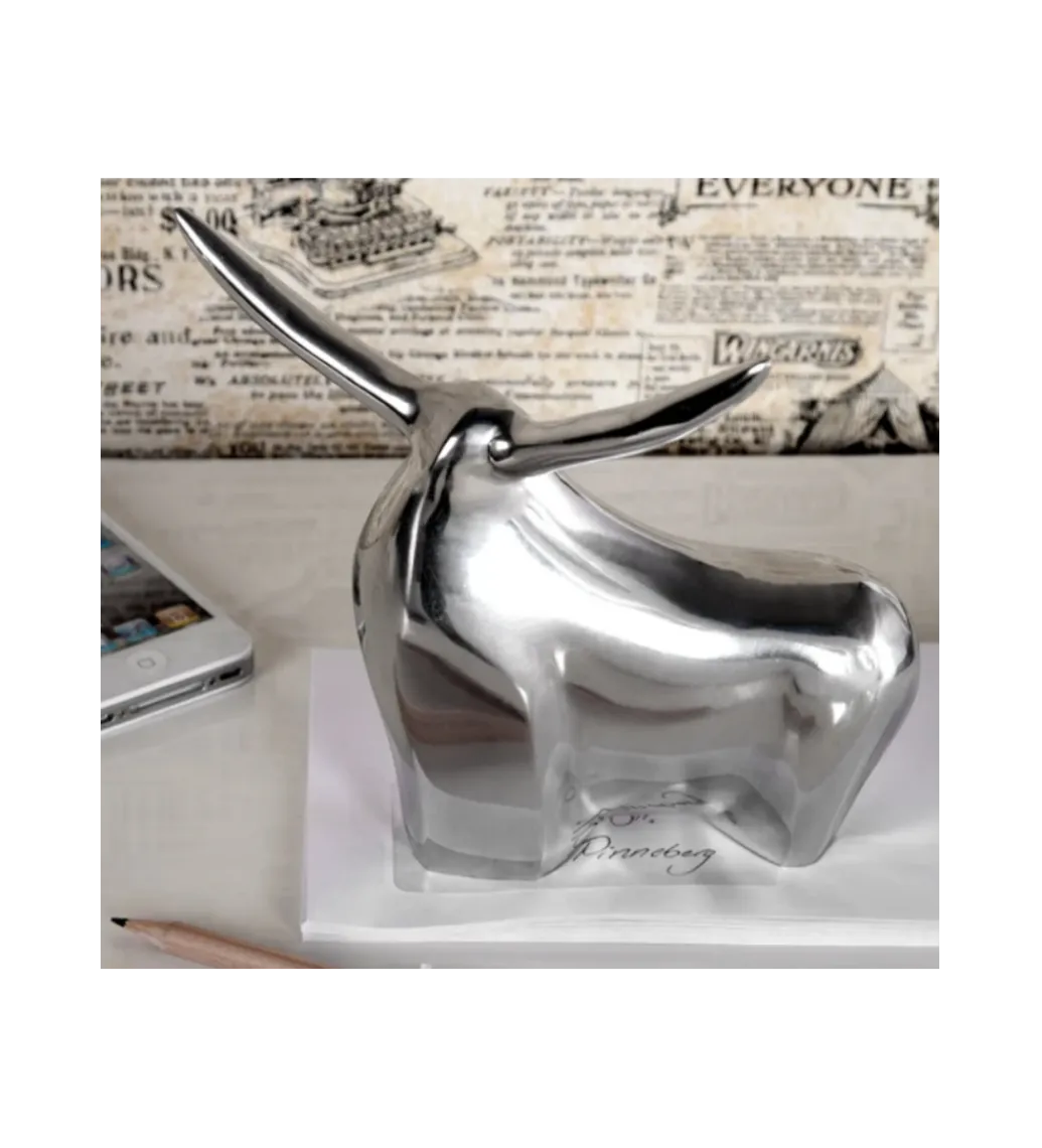Invicta Interior Figurka Big Bull Aluminiowa