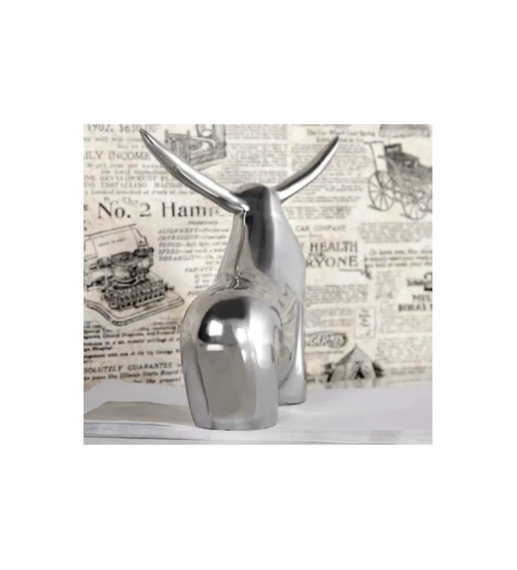 Invicta Interior Figurka Big Bull Aluminiowa