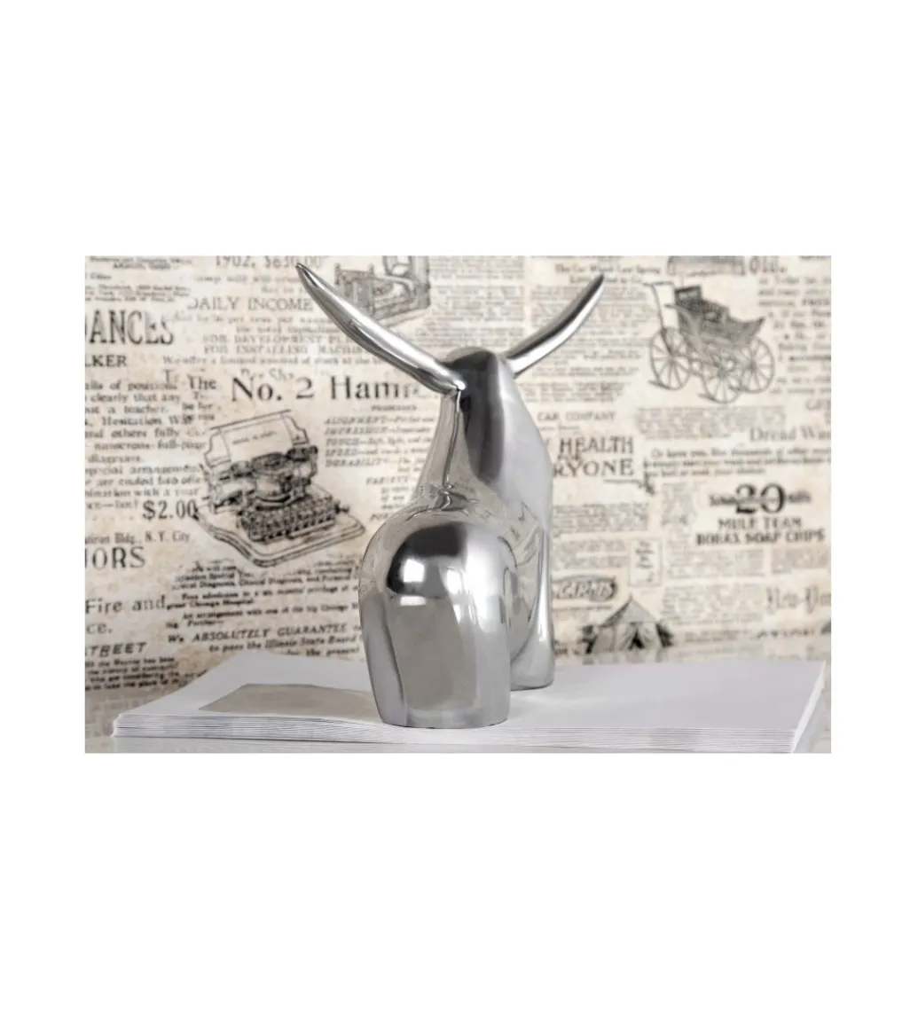 Invicta Interior Figurka Big Bull Aluminiowa