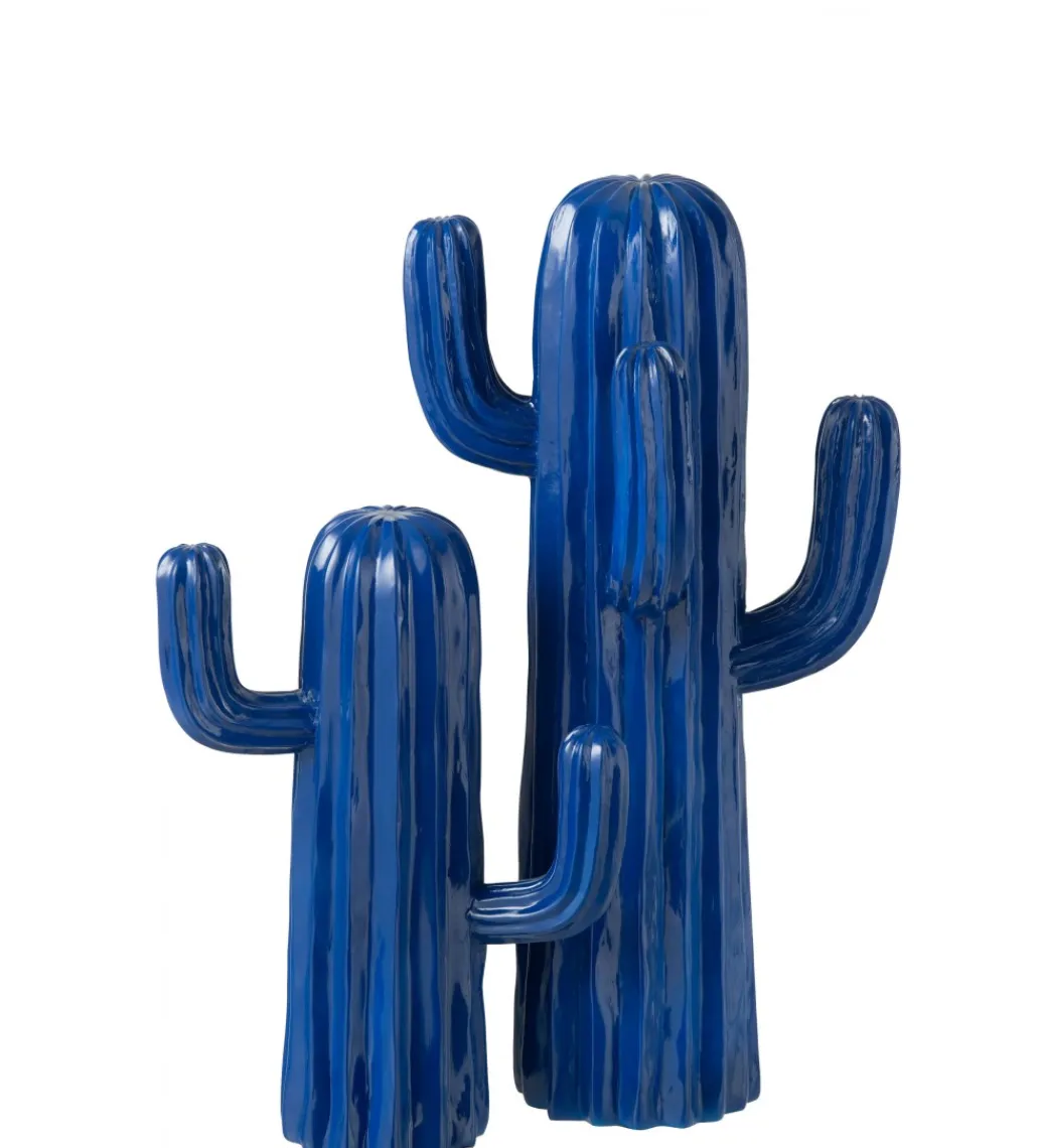 J-Line Figurka CACTUS 42 cm niebieskiego