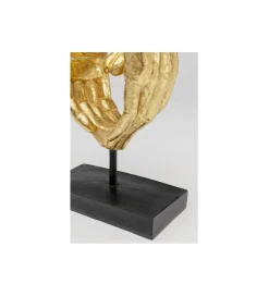 KDesign Figurka HEART HANDS 33 cm złota