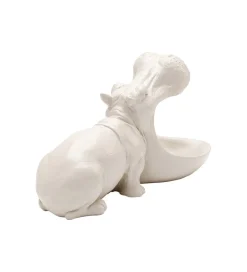 KDesign Figurka HUNGRY HIPPO 17 cm beżowa