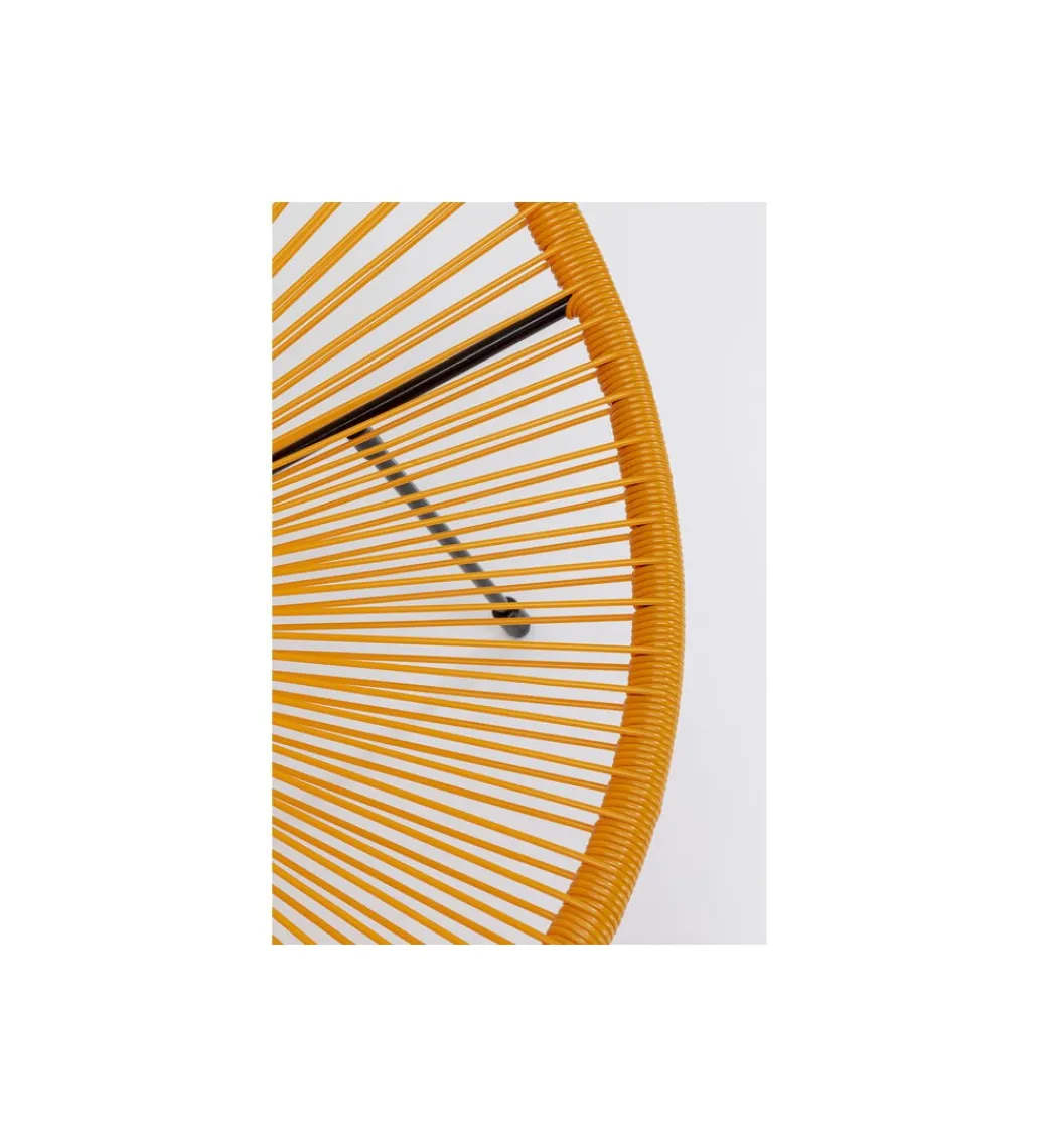 KARE Fotel ACAPULCO 85 cm pomarańczowy