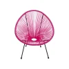 KARE Fotel ACAPULCO 85 cm różowy