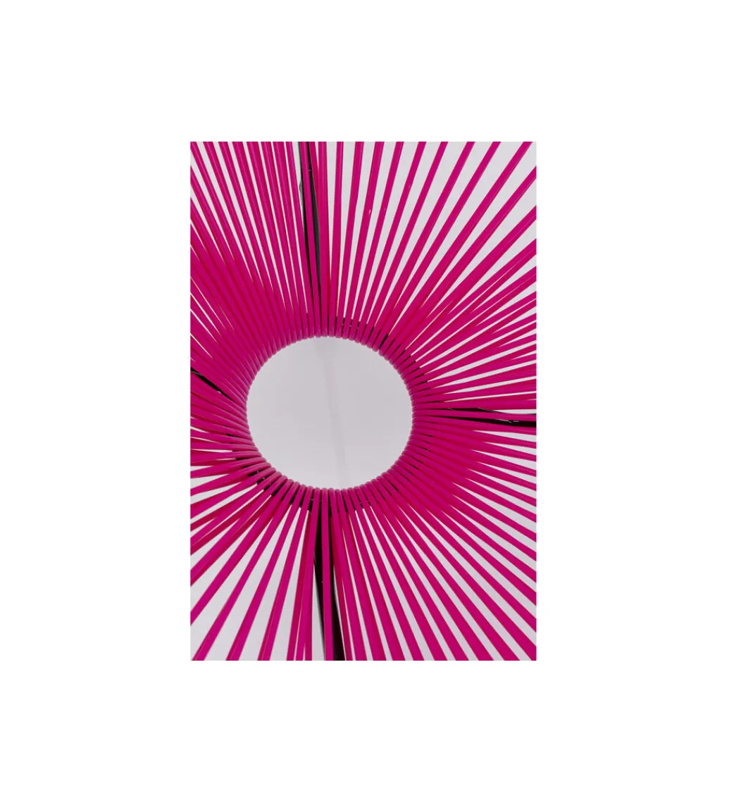 KARE Fotel ACAPULCO 85 cm różowy