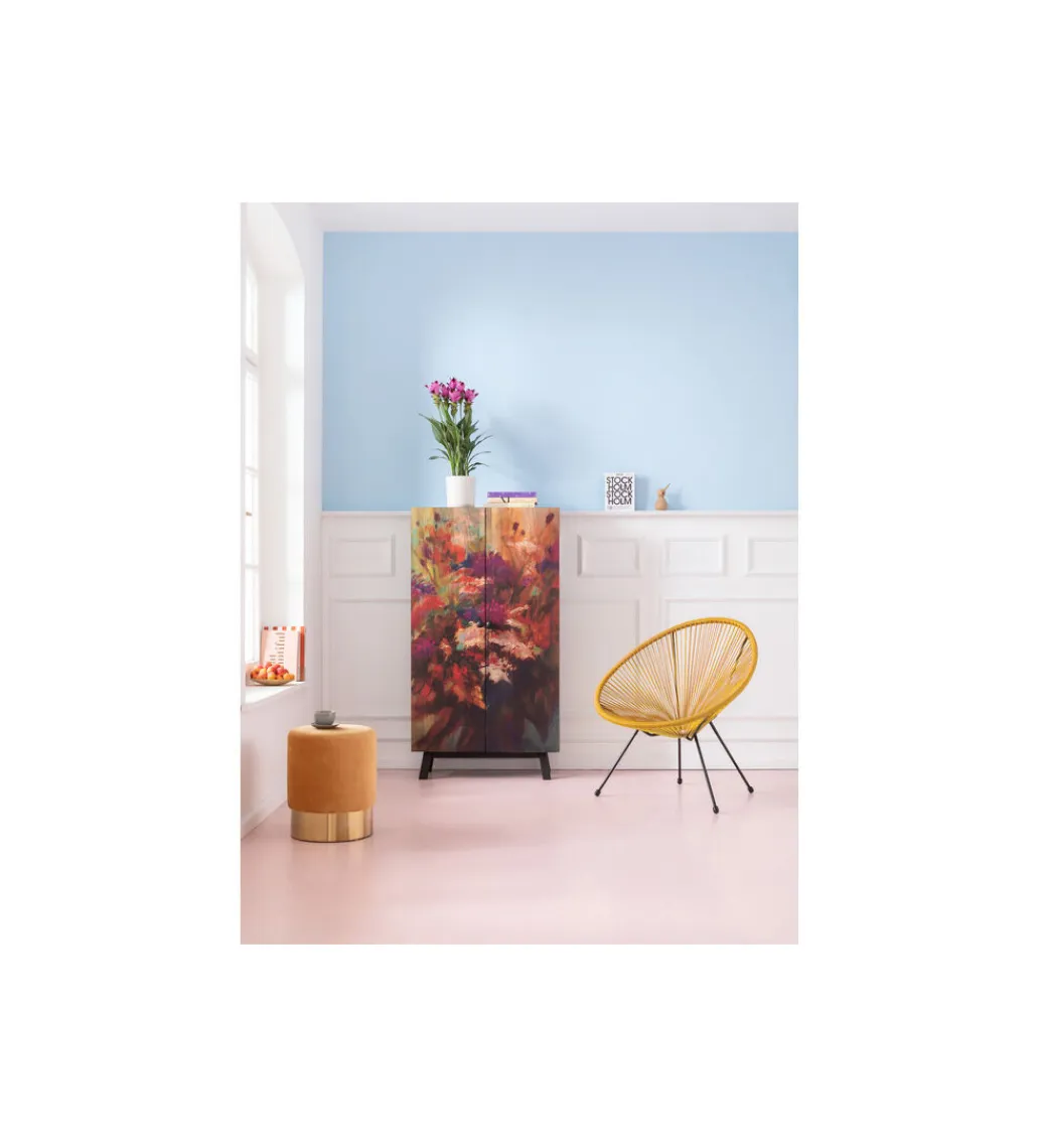 KARE Fotel ACAPULCO 85 cm żółty