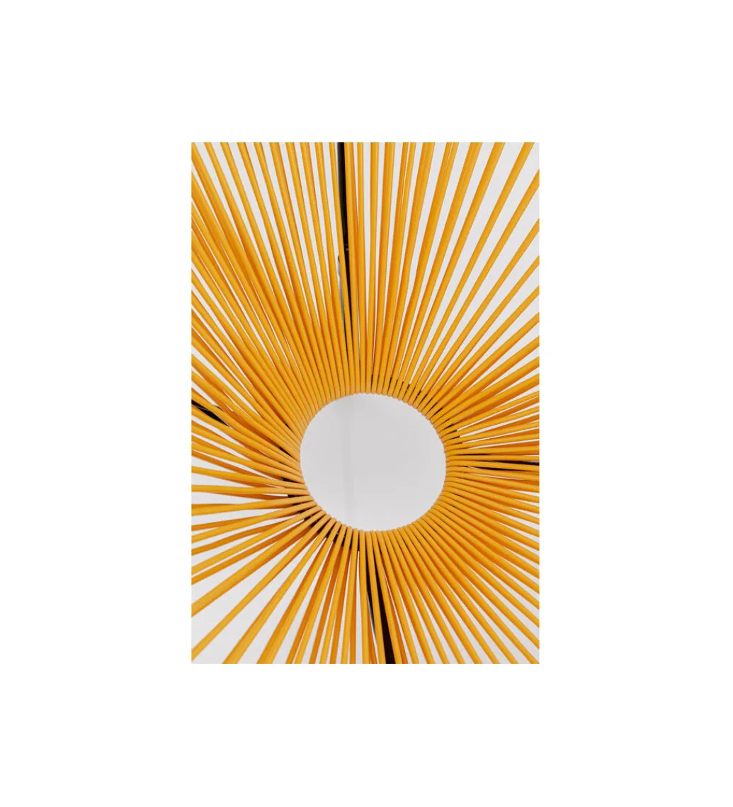 KARE Fotel ACAPULCO 85 cm żółty
