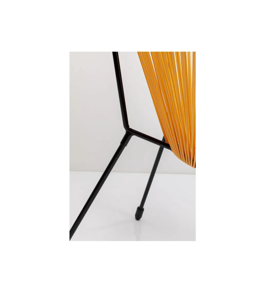 KARE Fotel ACAPULCO 85 cm żółty