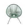 KARE Fotel ACAPULCO 85 cm zielony