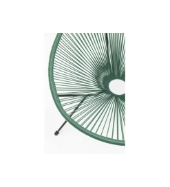 KARE Fotel ACAPULCO 85 cm zielony
