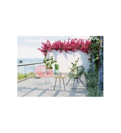KARE Fotel ACAPULCO 85 cm zielony