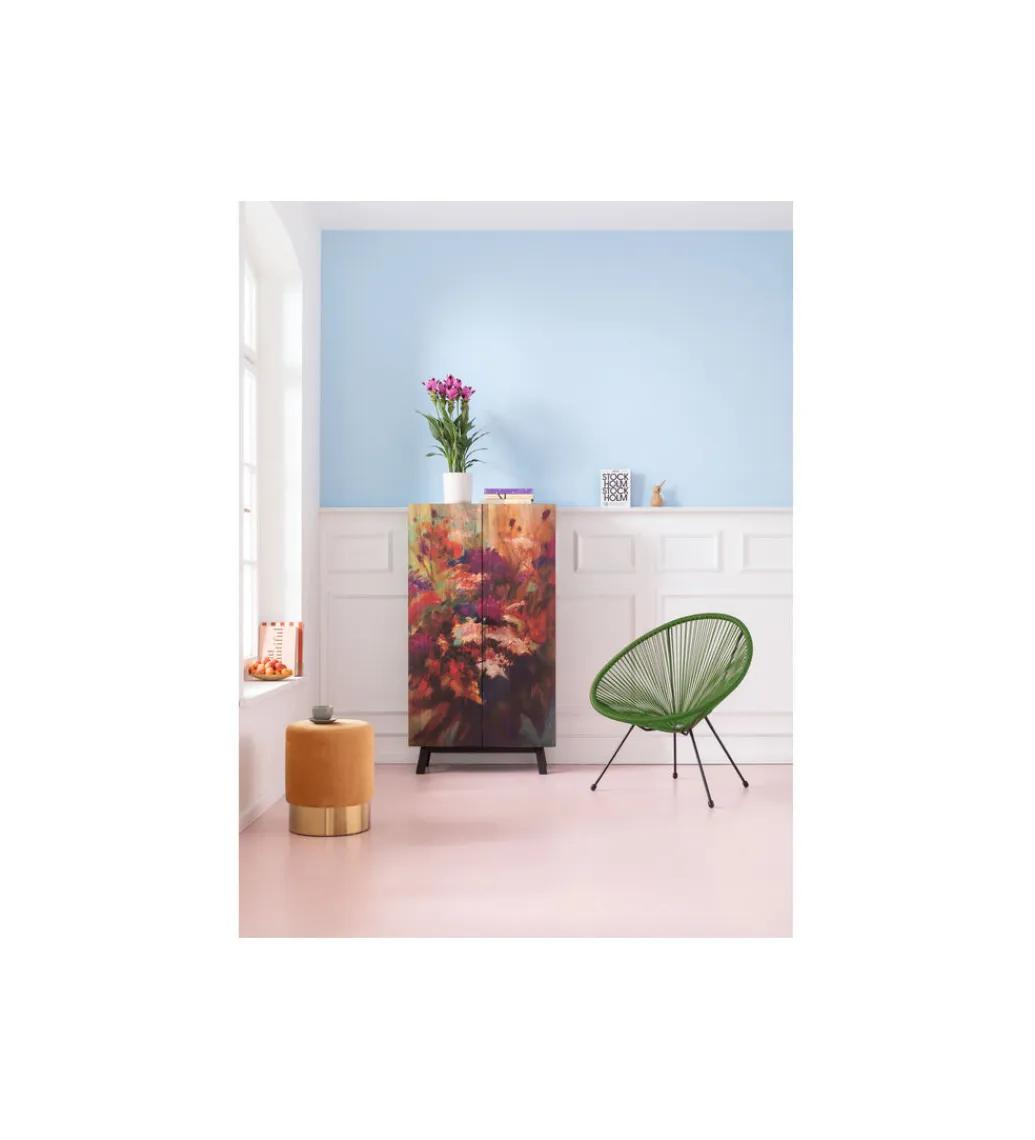 KARE Fotel ACAPULCO 85 cm zielony