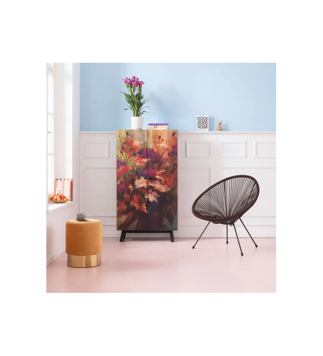 KARE Fotel ACAPULCO MONO 85 cm czarny