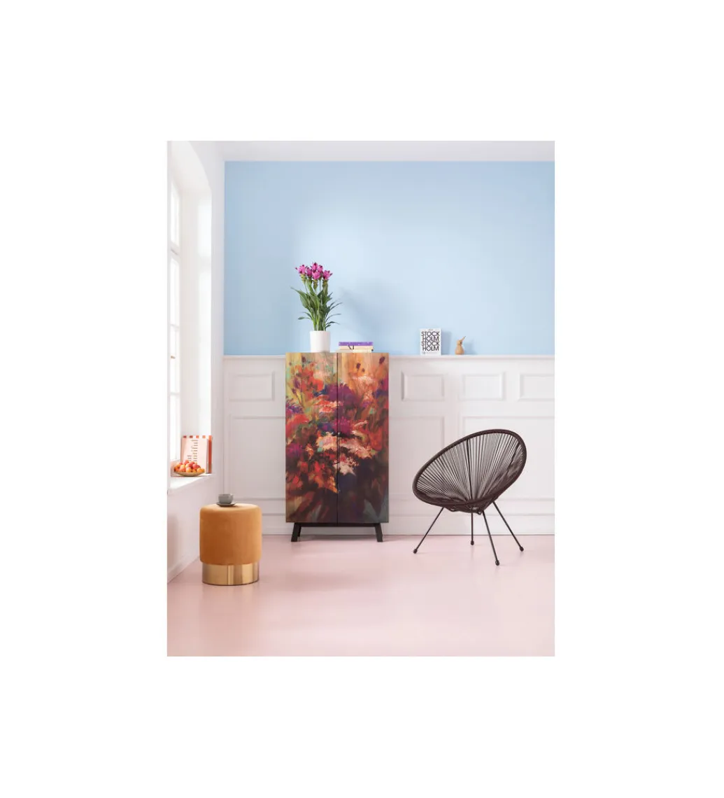 KARE Fotel ACAPULCO MONO 85 cm czarny