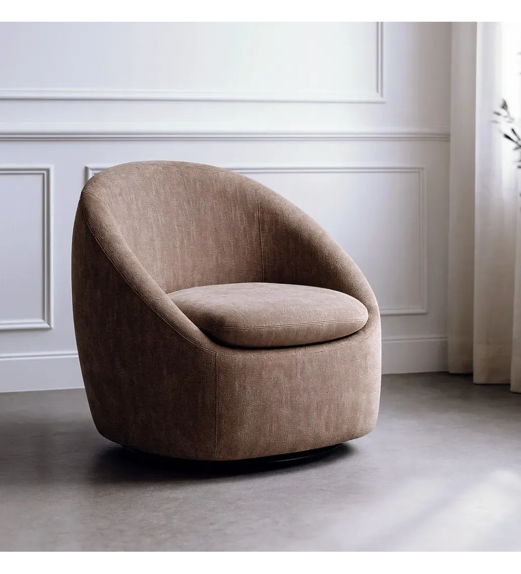 Zona-Design Fotel AMAZIN 72 cm taupe