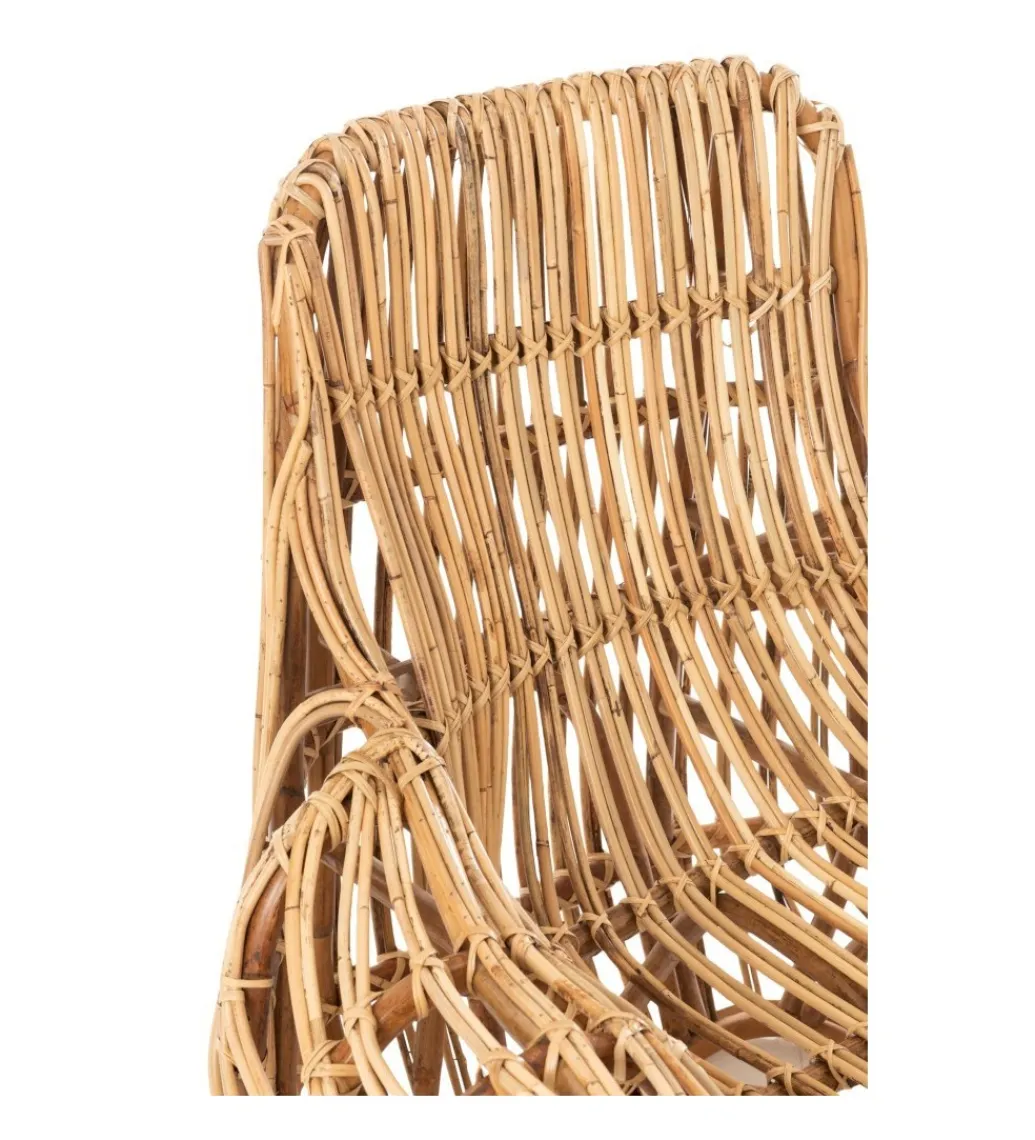 J-Line Fotel Ana Rattan Naturalny