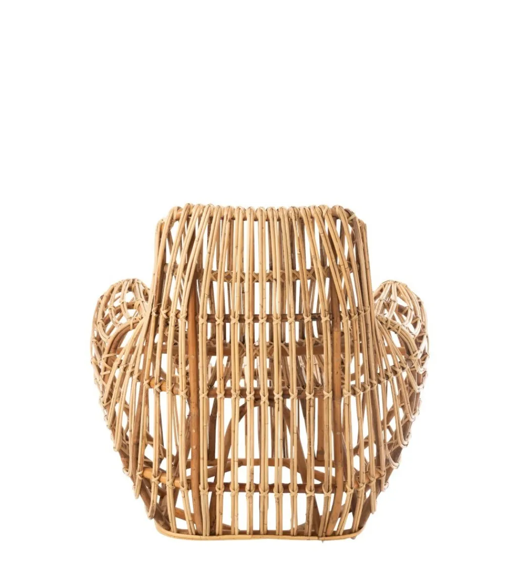 J-Line Fotel Ana Rattan Naturalny