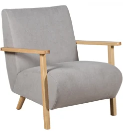 Exclusivas Fotel ARMESY 82 cm beżowy naturalny