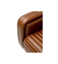 KARE Fotel AURELIO 116 cm brązowy