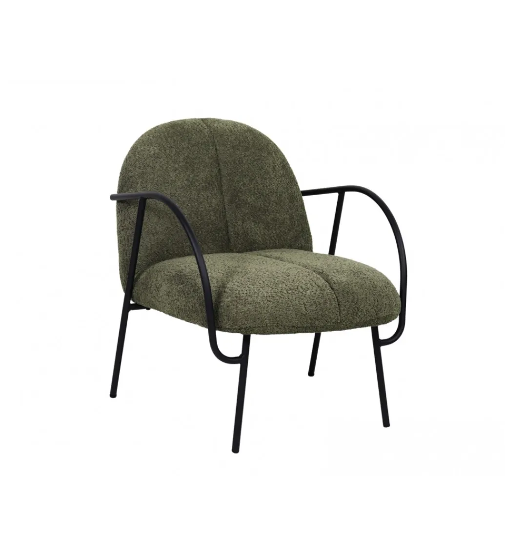 Imeri Fotel BADRU RIZO 67 cm oliwkowy