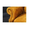 Invicta Interior Fotel BRIGIDA Chesterfield musztardowy