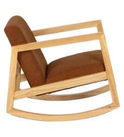 Zona-Design Fotel bujany AKKO 72 cm drewno kauczuk